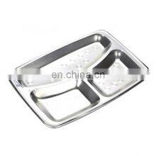 High Quality Stainless Steel Dish With Compartments
