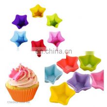 Cute Different Shapes Colorful Silicone Pudding And Jelly Baking Mold