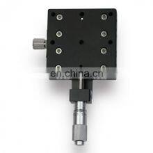 LX60-C X-Axis 60*60mm Manual Displacement Platform Linear Stage High Precision Sliding Table thumbnail-2