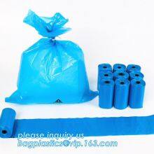Compostable Kitchen Apron Biodegradable Gloves Sleeves PLA/PBAT/Corn Starch Compostable Bag Singlet Bags, Vest Carrier thumbnail-3