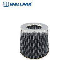 Wellfar Universal Conical Filter High Flow Racing Performance Air Intake Sport Clamp Air Filter Parts thumbnail-1