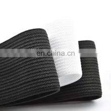 High Quality Nylon Webbing 25mm 32mm 38mm 50mm 60mm Black and White Elastic Band thumbnail-5