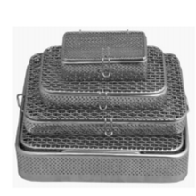 Wire Baskets With Lids Wire Baskets With Lids Full Micro Perforated Trays thumbnail-2