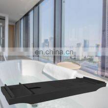 Wholesale Bamboo Black Bathroom Bathtub Caddy Tray For High Quality And Promotional thumbnail-2