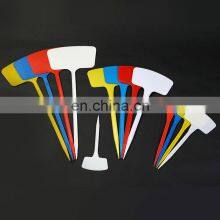 Top Ranking Latest PP Garlic Spice Label T Type Tags White Plastic Outdoor Plant Markers thumbnail-5