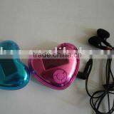 Heart Shaped Radio With Clock YGH352C