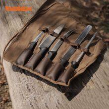 Chef Cook Knife Set Kit Culinary School Kitchen BUTCHER Slaughter HUNTING FISHING ANGLER BBQ KNIVES SETS ROLL BAG KIT CHINA Chino BONING CIMETER SHARPENING STEEL BUTCHERING SLAUGHTERING thumbnail-4