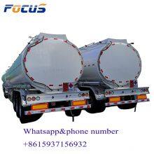 40000/50000/35000 Liters Diesel/Gasoline Transport Water/oil Tank Fuel Tanker Truck Semi Trailer Exported to Venezuela thumbnail-3