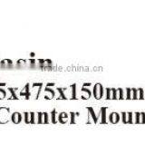 C-23 Modern Bathroom Design, Quality Square Art Basin, Bathroom Countertop Ceramic Washbasin Bowl thumbnail-2