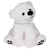 mini plush polar bear, polar bear plush toy