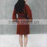 2015 Fashion Outdoor Fashion Winter Women Long Cotton Coat Wool Coats Wholesale for Women thumbnail-2