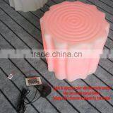 New PE Plastic Stool With LED Lights & Remote Control YXF-3330