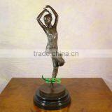 European Bronze Angel Art Decor