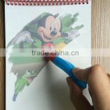 2014 hot selling new design & cartoon kids magic pen book
