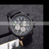 Fashion Sport Chronograph Men Watches Luxury Quartz Miyota Auto Date Stainless Steel Water Resistant Leather Sapphire Glass Lum thumbnail-4