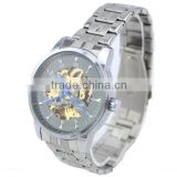 2015 Stainless Steel Material Skeleton Watches Fashion for men