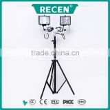 2x500W independently irradiation angle mobile light tower Portable lifter lighting equipment RYFW911
