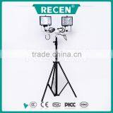 China factory 2*500w super high power double headlight scalable high mast light telescopic stands                        
                                                Quality Choice