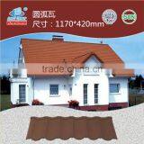Jinhu Group Export Stone Coated Steel Roofing Tiles Stone Chip Roof Tiles Factory