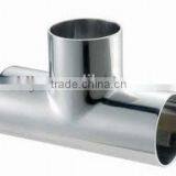 Stainless Steel Sanitary Welded Polishing Tee For Tube Fittings thumbnail-3