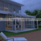 New Laminated Glass Roof Sunroom/glass Room/greenhouse for Sale thumbnail-5