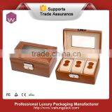 3 Pillow Slots Inside Cardboard Paper Watch Box thumbnail-1