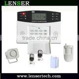 Auto Dial Telephone Landline Alarm System Pstn Wireless Security Alarm Systems With 108 Zones LCD Display