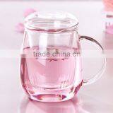 Three-piece Multifunctional Tea Cup With Filter Cup,unbreakable Glass Cups,double Wall Glass Tea Cup thumbnail-4