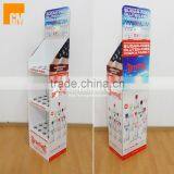 3 Tier Cardboard Display Stand With Slot Corrugated Cardboard Pallet Display