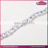 Pearls and Crystal Chain Trim thumbnail-2