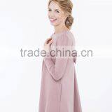 Dusty Rose Dress Dress With Pockets Spring Dress thumbnail-3