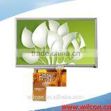5inch 800*480 RGB Interface 300nits Landscape Tft Display Touch Screen With RTP