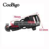 3/4"(20mm) Plastic Side Release Buckles FOR Emergency Survival Whistle Buckles #FLC007-E thumbnail-1