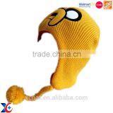 Hairwake Free sample available new style design yellow minion beanie hat cycling hat embroidery hats