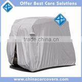 Outdoor dust protection waterproof customized golf cart with rain cover