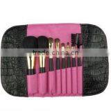 Top Quality Cosmetic Brush Kits With PU Bag thumbnail-1