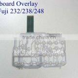 Keyboard Overlay for Fuji 232/238/248