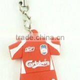 Fashion Football Silicon Keychain