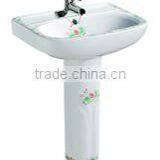 113 Sink With Pedestal of Modern Bathroom Vanity thumbnail-1