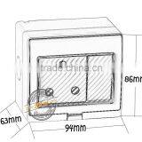 CE Approval Household Security Supporting Home Waterproof Switch thumbnail-4