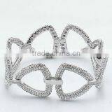 925 Silver Crystal Bridal Jewelry Sets, Wholesale Sets thumbnail-3
