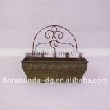Classical metal flower basket