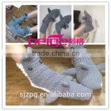 hand crochet adult shark shoes, crochet fashion shark shoes