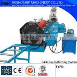 Automatic Cable Tray Roll Forming Machine Press Punching Machine