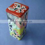 Fashion Square Whisky Tin Box