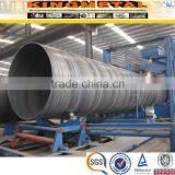 API 5L Welded Carbon Steel Spiral Seam Submereged Arc Welded Pipe SSAW Pipe thumbnail-3