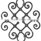 the Europe Style Wrought Iron Rosettes Use to Gate and Fence