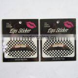 Custom Red Star Lip Temporary Tattoo Sticker Art Tattoo Sticker Factory thumbnail-5