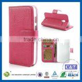 C&T Wallet Flip PU Folio Leather Cover Case Stand for Motorola Moto X thumbnail-6