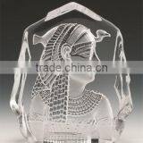 Clear Glass Home Decoration -Queen of Egypt thumbnail-2